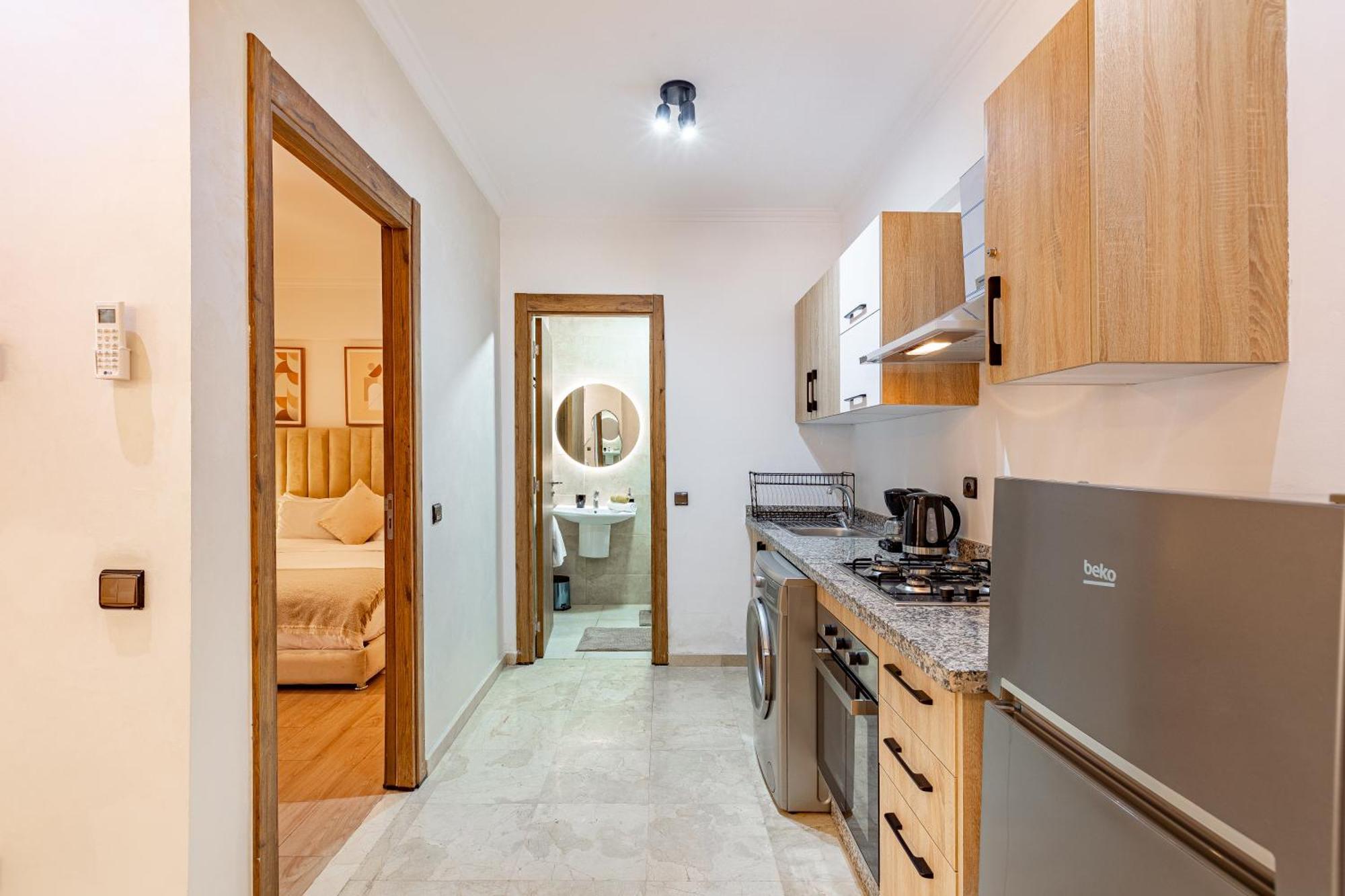 Jolie & Luxueux Appart A Gueliz - 100% Equipe Marakeş Dış mekan fotoğraf